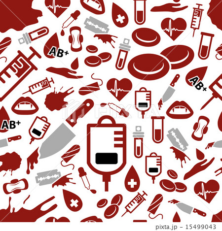 blood seamless pattern 15499043