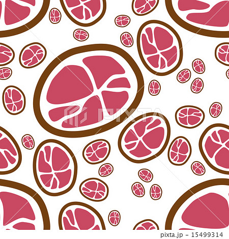 smoked meat seamless pattern 15499314
