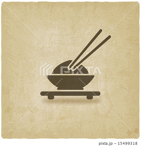 Asian food old background 15499318