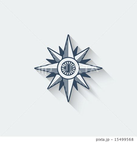 wind rose design element wind rose design element 15499568