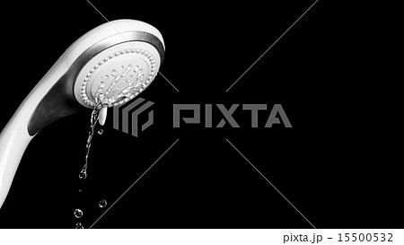 Modern shower bath isolated 15500532