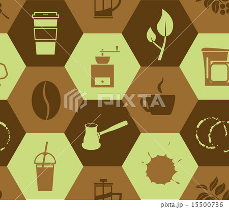 coffee seamless pattern coffee seamless pattern 15500736