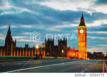 Elizabeth tower in London 15501775