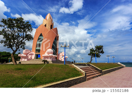 Tower Lotus in Nha Trang Vietnam. Horisontal 15502186