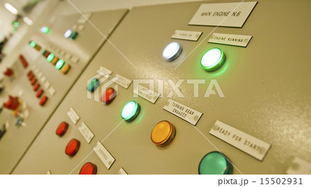 Control Room of an extra large ship - Industrial Control Room of an extra large ship - Industrial 15502931