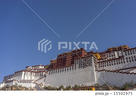 世界遺産 チベット ラサのポタラ宮 15502975