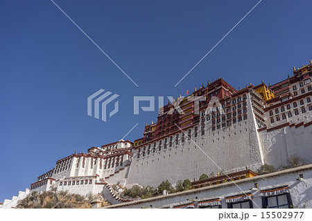 世界遺産 チベット ラサのポタラ宮 世界遺産 チベット ラサのポタラ宮 15502977