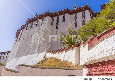 世界遺産 チベット ラサのポタラ宮 15502983