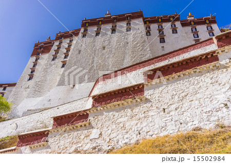 世界遺産 チベット ラサのポタラ宮 世界遺産 チベット ラサのポタラ宮 15502984