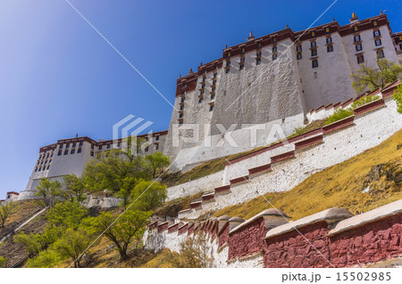世界遺産 チベット ラサのポタラ宮 世界遺産 チベット ラサのポタラ宮 15502985