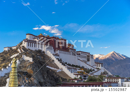 世界遺産 チベット ラサのポタラ宮 15502987