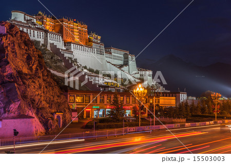 世界遺産 チベット ラサのポタラ宮 世界遺産 チベット ラサのポタラ宮 15503003