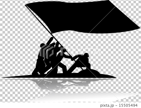Victory flag - Stock Illustration [15505494] - PIXTA