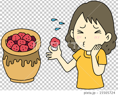 梅干し　女性 15505724