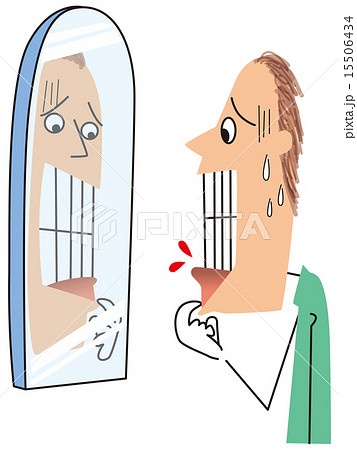 歯茎から血がでる男性 15506434