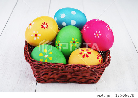 multicolored easter eggs multicolored easter eggs 15506679