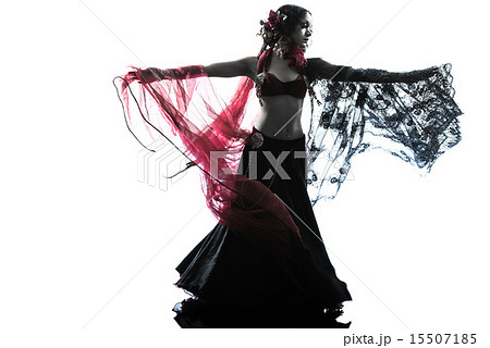 arabic woman belly dancer dancing silhouette arabic woman belly dancer dancing silhouette 15507185
