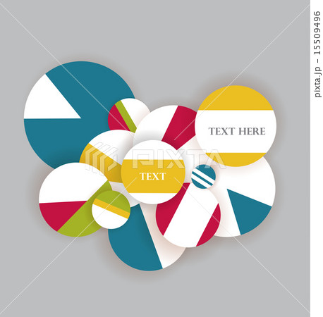 Background with circles 15509496