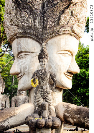 statue at Sala Kaew Ku Nongkhai Thailand 15510372