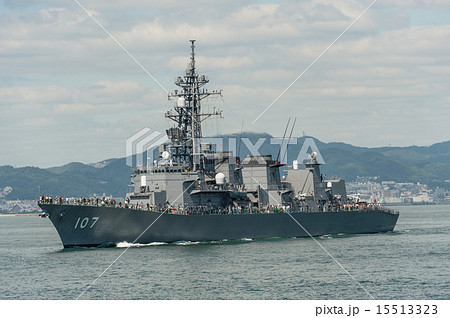 海上自衛隊 むらさめ型 護衛艦 いかづち Dd 107 の写真素材 海上自衛隊 むらさめ型 護衛艦 いかづち Dd 107 の写真素材