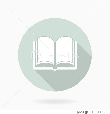 Fine Vector Book White Icon With Flat Design Fine Vector Book White Icon With Flat Design 15514252