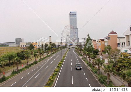 大阪府泉佐野市りんくうタウンの町並み風景 15514438