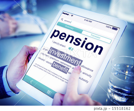 Pension Retirement Income compensation Office Business Concept Pension Retirement Income compensation Office Business Concept 15518162