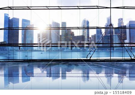 City Lights Urban Scenic View Buildings Concept 15518409
