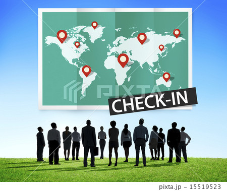 Check In Travel Locations Global World Tour Concept 15519523