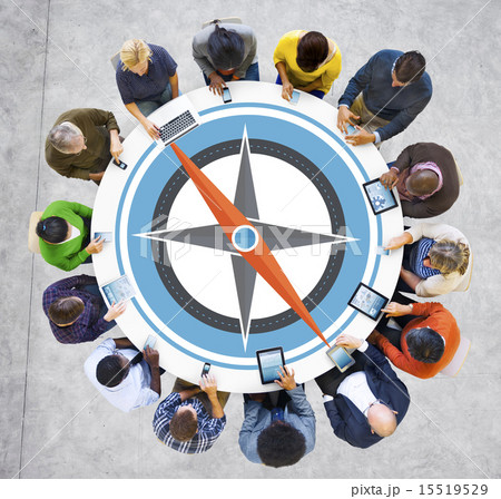 Navigation Compass Direction Exploration Guide Journey Concept Navigation Compass Direction Exploration Guide Journey Concept 15519529