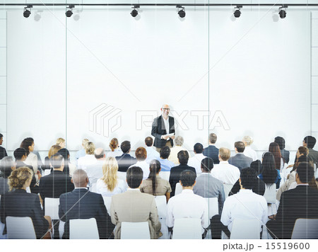 Buisness People Meeting Seminar Conference Audience Team Concept 15519600