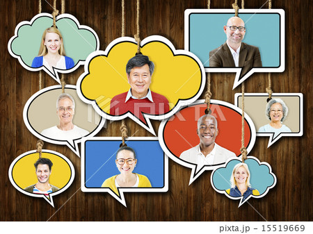 Diverse Diversity Ethnic Ethnicity Symbol Icon Unity Concept 15519669