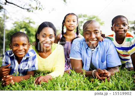 African Family Happiness Holiday Vacation Activity Concept African Family Happiness Holiday Vacation Activity Concept 15519902