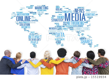 Social Media Internet Connection Global Communications Networkin 15519934