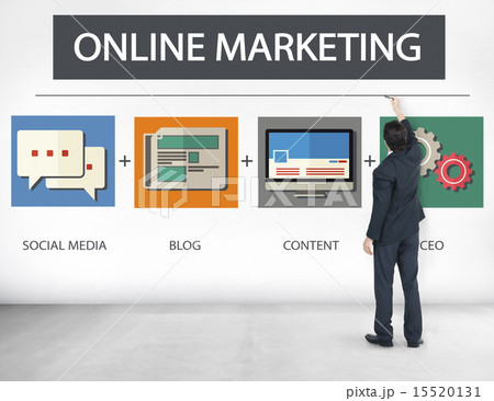 Online Marketing Business Content Strategy Target Concept 15520131