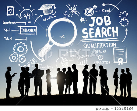 Business People Discussion Aspiration Job Search Concept 15520134