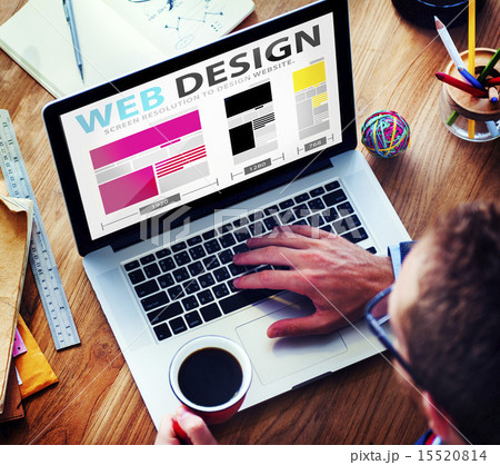 Web Design Network Website Ideas Media Information Concept 15520814
