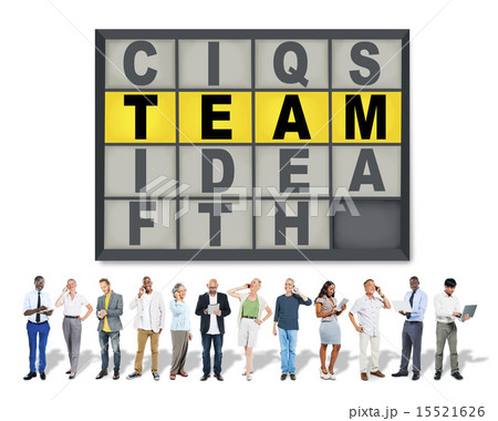 Team Puzzle Problem Solving Corporate Connection Concept 15521626