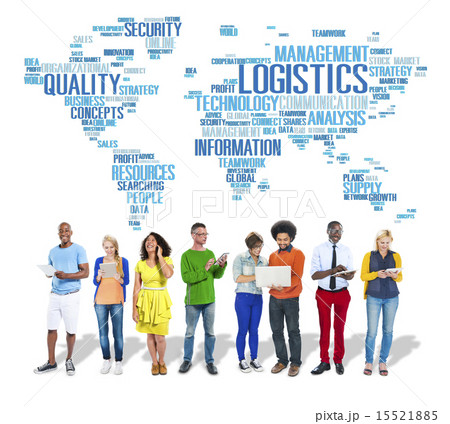 Logistics Management Freight Service Production Concept Logistics Management Freight Service Production Concept 15521885