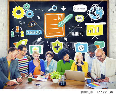 Training Team Brainstorming Ideas Discussion Learning Concept 15522136
