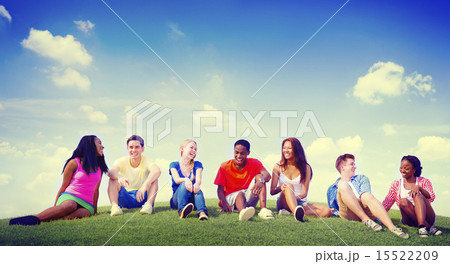 Group Friends Outdoors Diversed Cheerful Fun Team Concept Group Friends Outdoors Diversed Cheerful Fun Team Concept 15522209