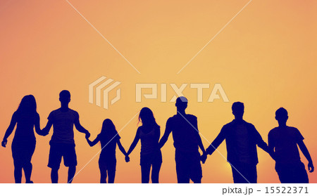 Friendship Togetherness Unity Friends Concept 15522371
