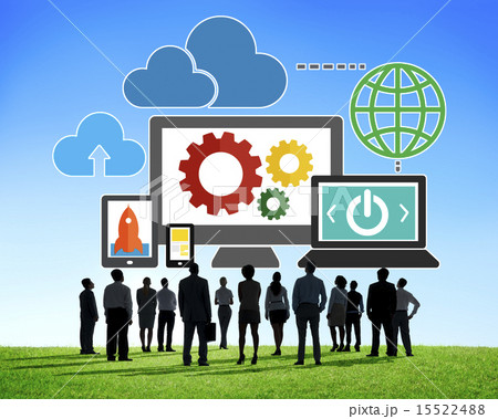 Cloud Data Storage Database Online Technology Concept 15522488