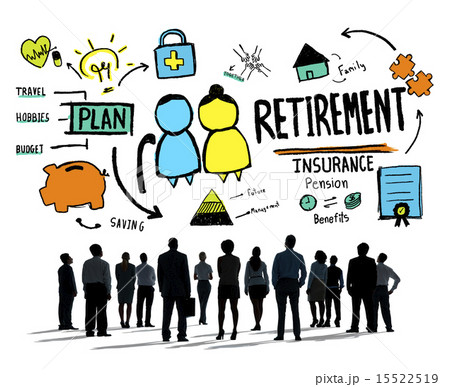 Business People Employee Retirement Vision Aspiration Career Con 15522519