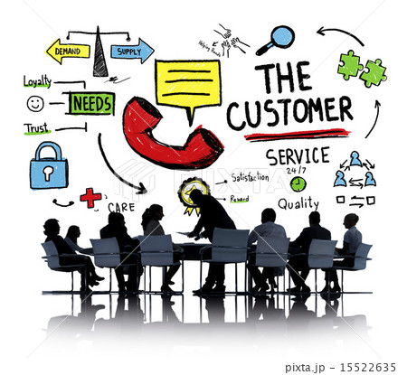 The Customer Service Target Market Support Assistance Concept The Customer Service Target Market Support Assistance Concept 15522635