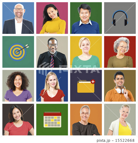 People Diversity Faces Human Face Portrait Community Concept People Diversity Faces Human Face Portrait Community Concept 15522668