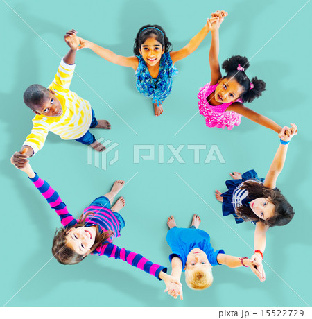 Children Kids Cheerful Unity Diversity Concept Children Kids Cheerful Unity Diversity Concept 15522729