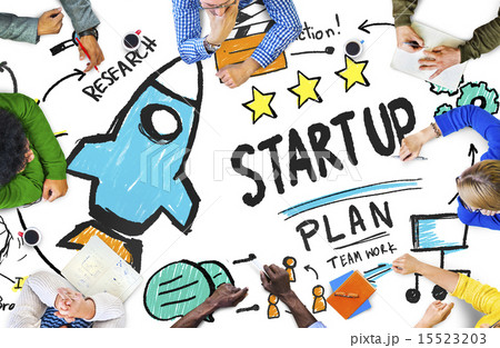 Start Up Business Launch Success People Meeting Concept 15523203