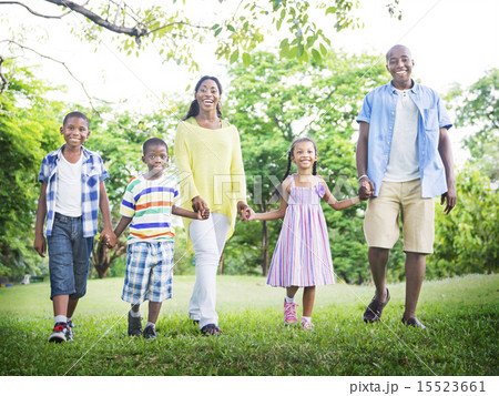 African Family Happiness Holiday Vacation Activity Concept African Family Happiness Holiday Vacation Activity Concept 15523661