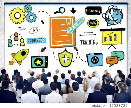 Business People Training Strategy Seminar Conference Concept Business People Training Strategy Seminar Conference Concept 15523722